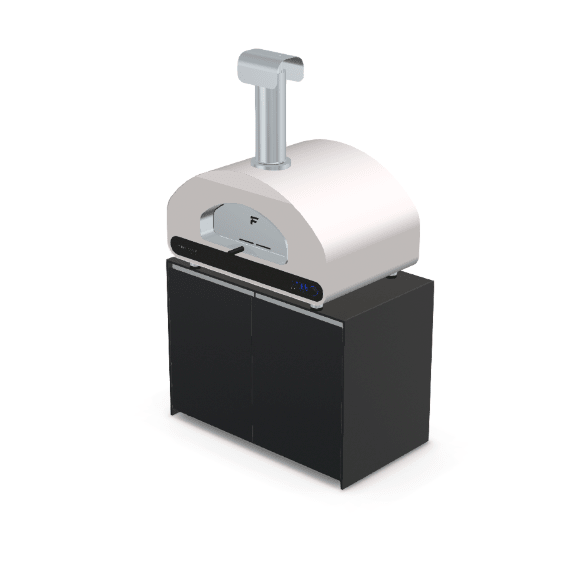 Fontana Ignes Pizza Oven Cabinet 120 in White Boulevard