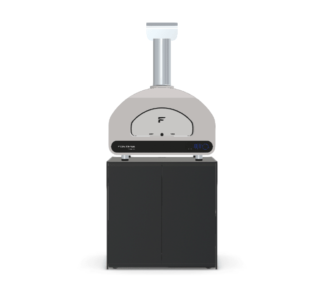 Fontana Ignes Pizza Oven Cabinet 90 in White Boulevard