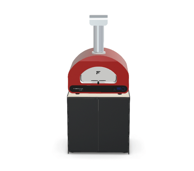Fontana Ignes Pizza Oven Cabinet 90 in White Boulevard