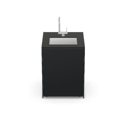 Fontana Ignes Sink 65 in Noir Avenue