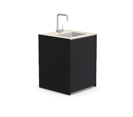 Fontana Ignes Sink 65 in White Boulevard