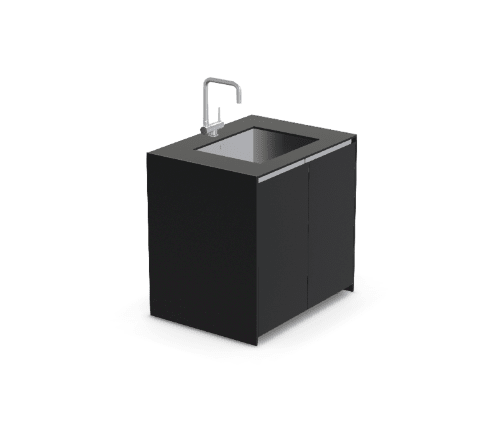 Fontana Ignes Sink 90 in Noir Avenue