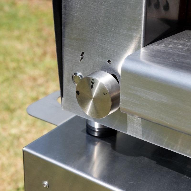 Fontana Margherita Dual Fuel Pizza Oven in Rosso