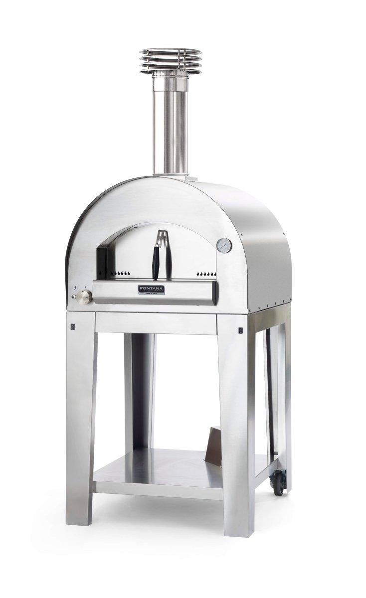 Fontana Margherita Dual Fuel Pizza Oven in Rosso