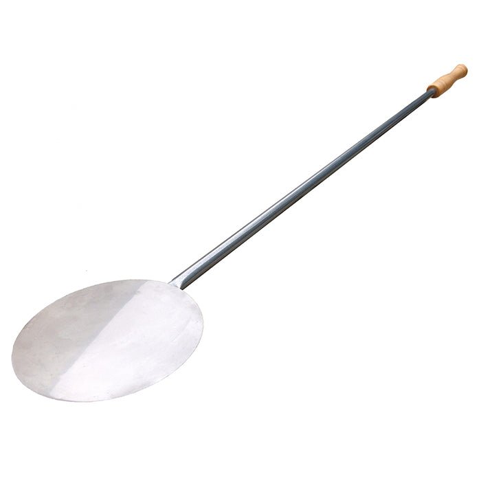 Fontana Round Pro Pizza Shovel in Chrome