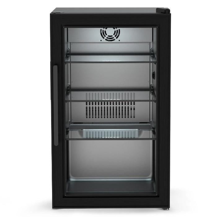 Cozze® Elements Fridge - pizza oven - Ice Cold Spice | Black Stainless Steel