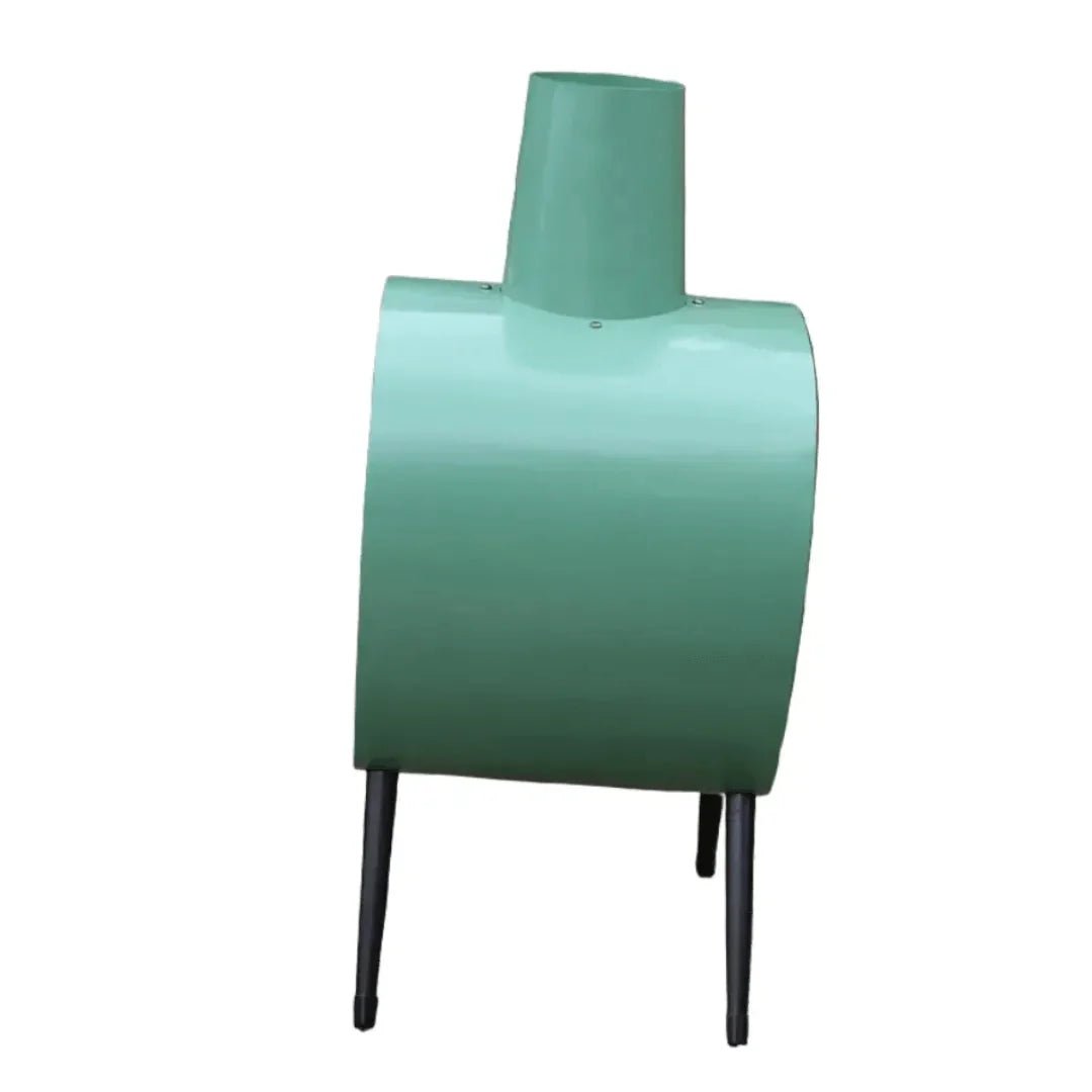 Gardeco Stella Lichen Mid - Century Retro Chimenea in Soft Lichen Green