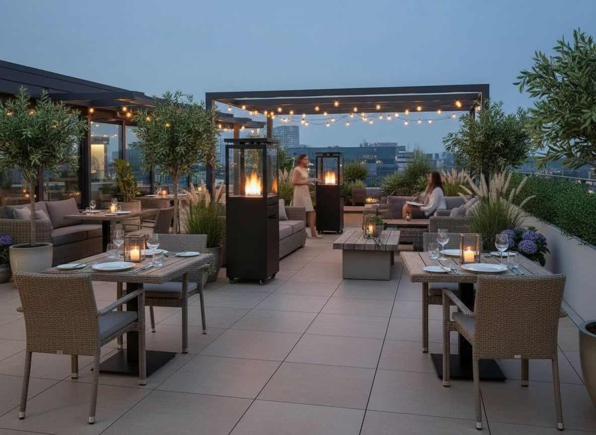 Muztag Murcia Stylish Patio Heater