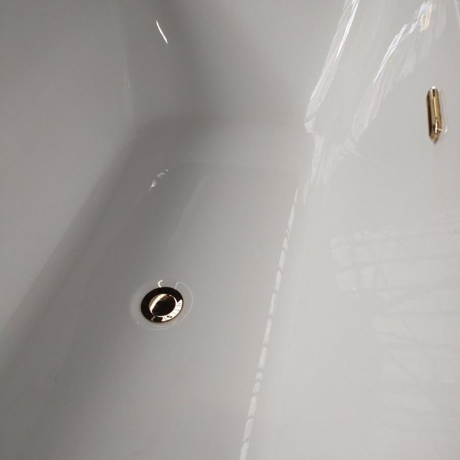 Charlotte Edwards Alternative Waste and Overflow Finishes - bath accessory - Ice Cold Spice | Brushed Brass