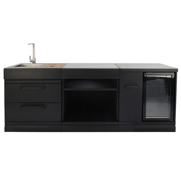 GRLLR Connect® Expansion Unit | Modular Outdoor Kitchen Unit in Anthracite