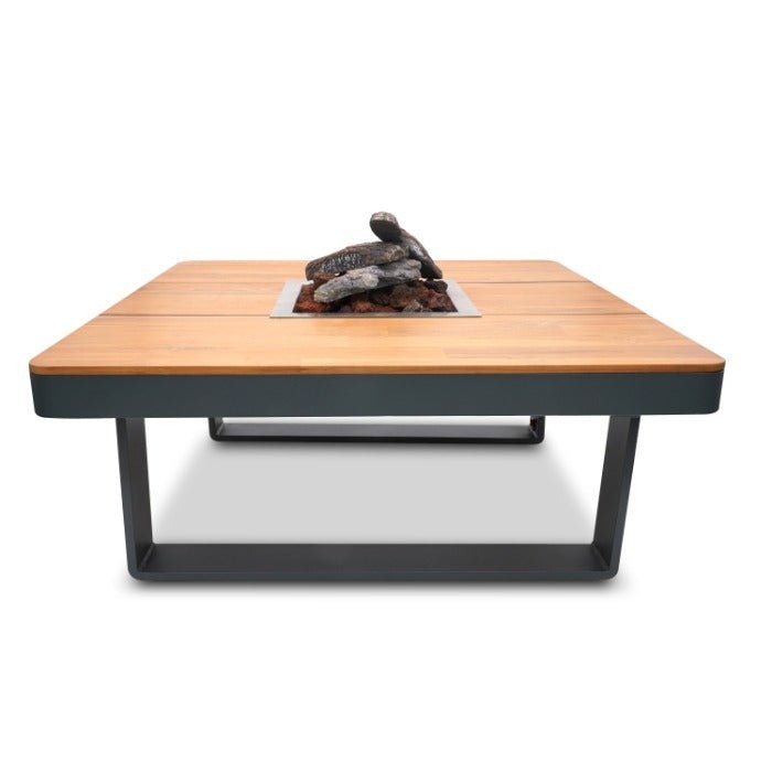 Happy Cocooning Horizon 95 Gas Fire Table in Smokey Anthracite
