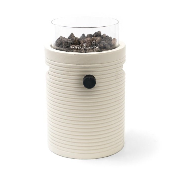 Happy Cocooning Lumi Groove Table Top Burner in Oyster Beige