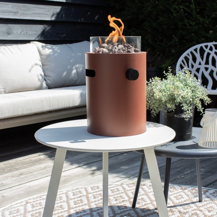 Happy Cocooning Lumi Steel Table Top Burner in Coral Red