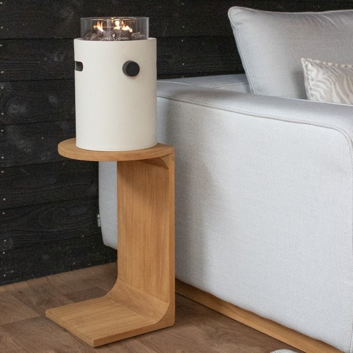 Happy Cocooning Lumi Steel Table Top Burner in Oyster Beige