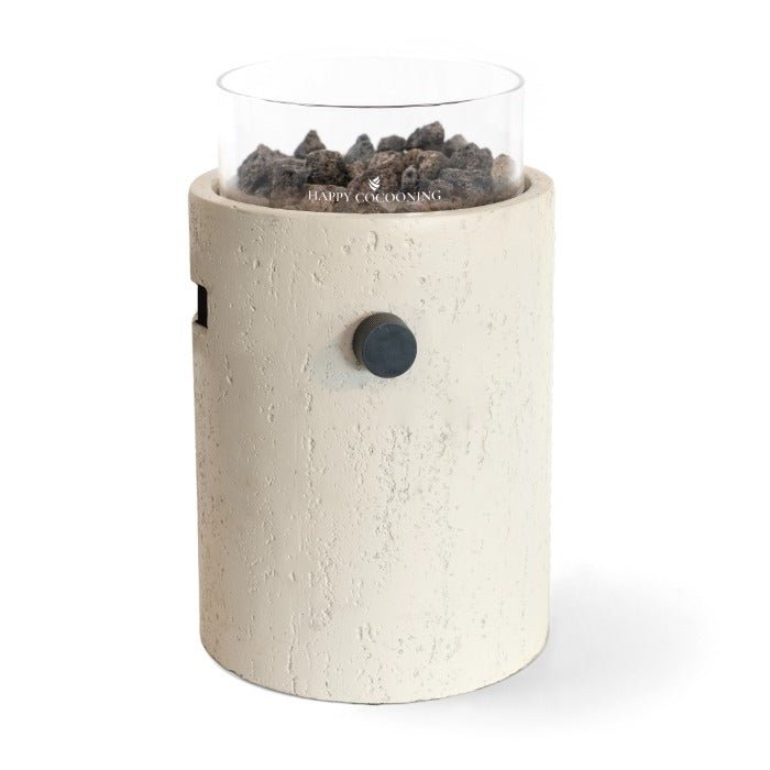 Happy Cocooning Lumi Stone Table Top Burner in Travertine