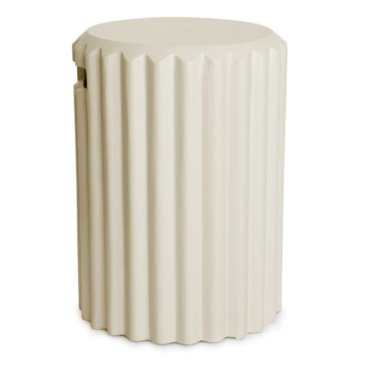 Happy Cocooning Rib Gas Bottle Enclosure in Oyster Beige