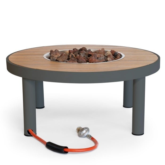 Happy Cocooning Round Burner in Stainless Steel