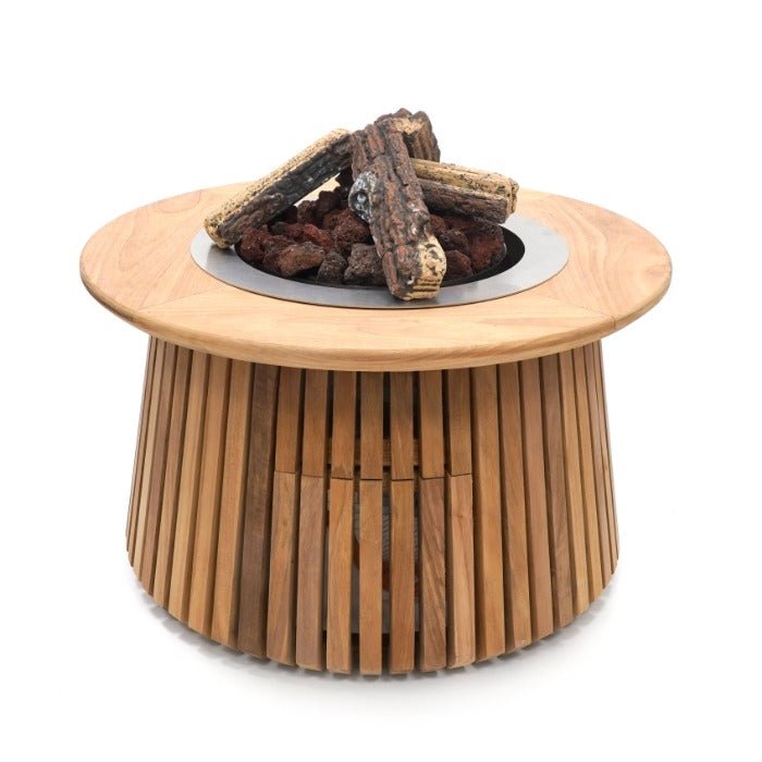 Happy Cocooning Round Burner in Stainless Steel