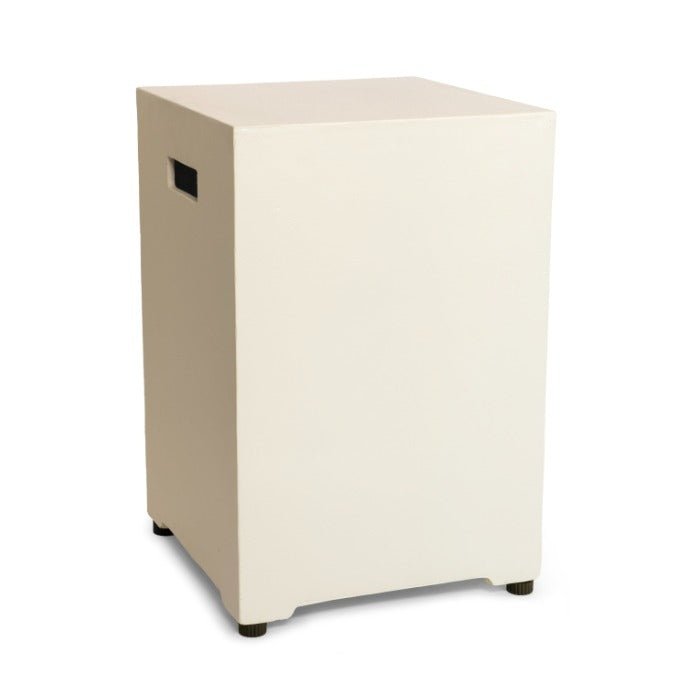 Happy Cocooning Square Gas Bottle Enclosure in Oyster Beige