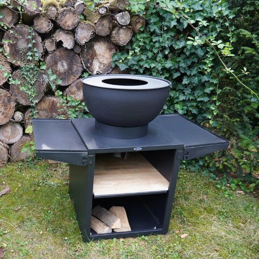 HEAT Kjok Outdoor Kitchen in Black