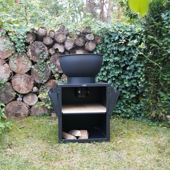 HEAT Kjok Outdoor Kitchen in Corten