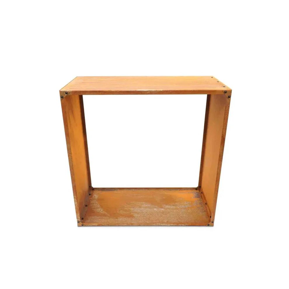 HEAT Wood Storage Dokka in Corten