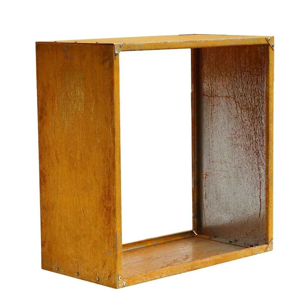 HEAT Wood Storage Dokka in Corten
