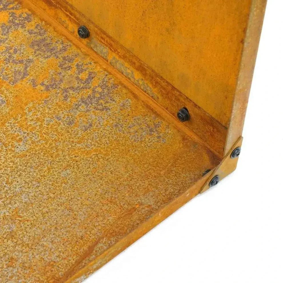 HEAT Wood Storage Dokka in Corten