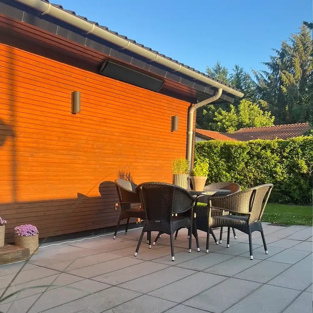 Heation Heatbar 1800 Patio Heater in Black