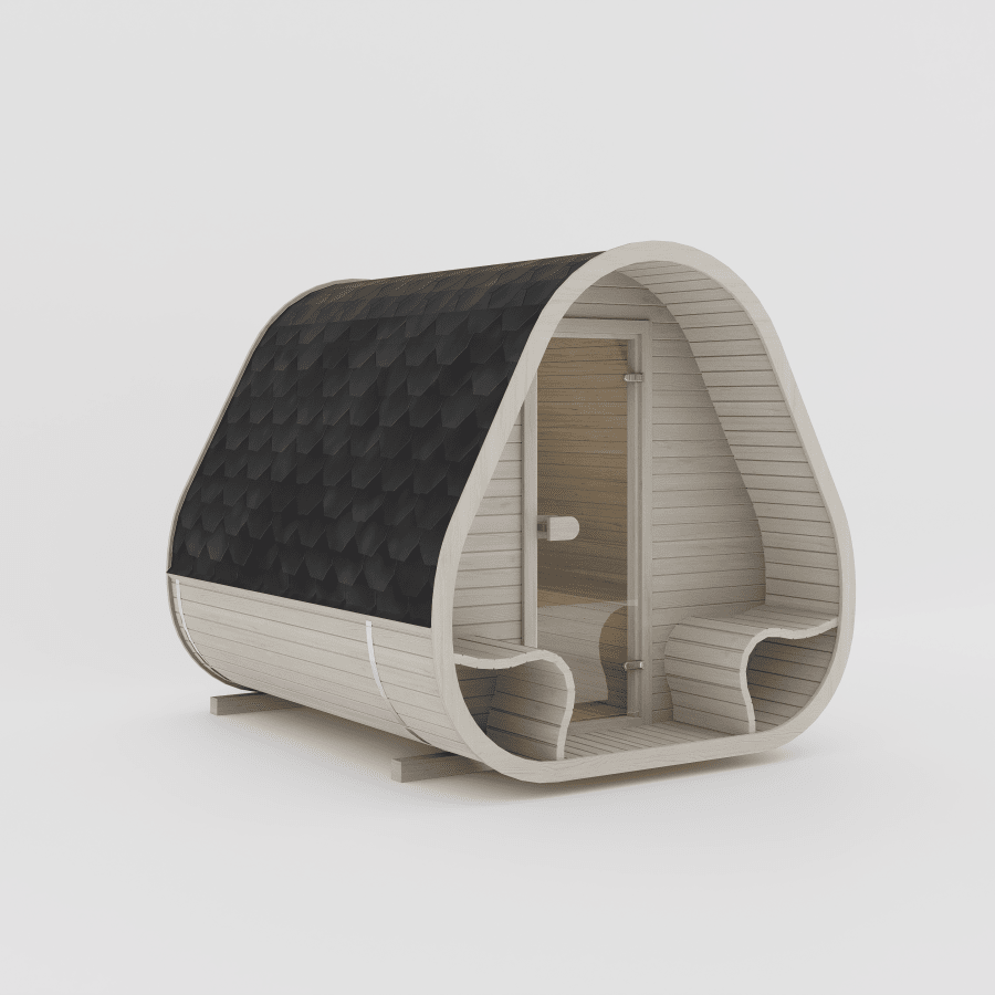 Herkus Grand Outdoor Sauna in