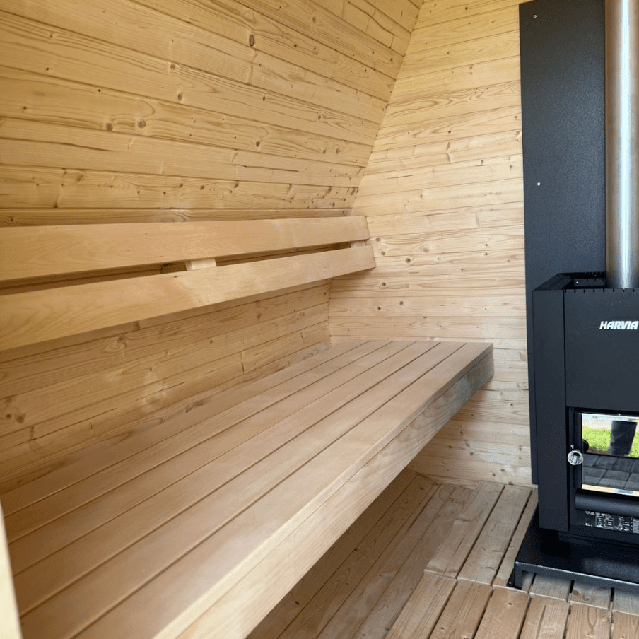 Herkus Grand Outdoor Sauna in