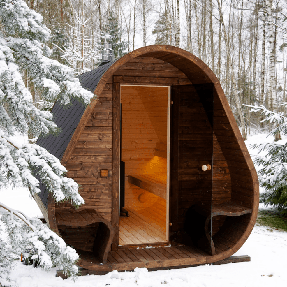 Herkus Grand Outdoor Sauna in