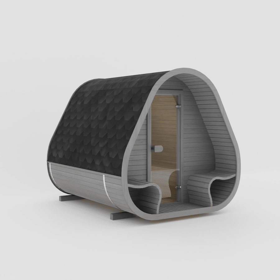 Herkus Grand Outdoor Sauna in
