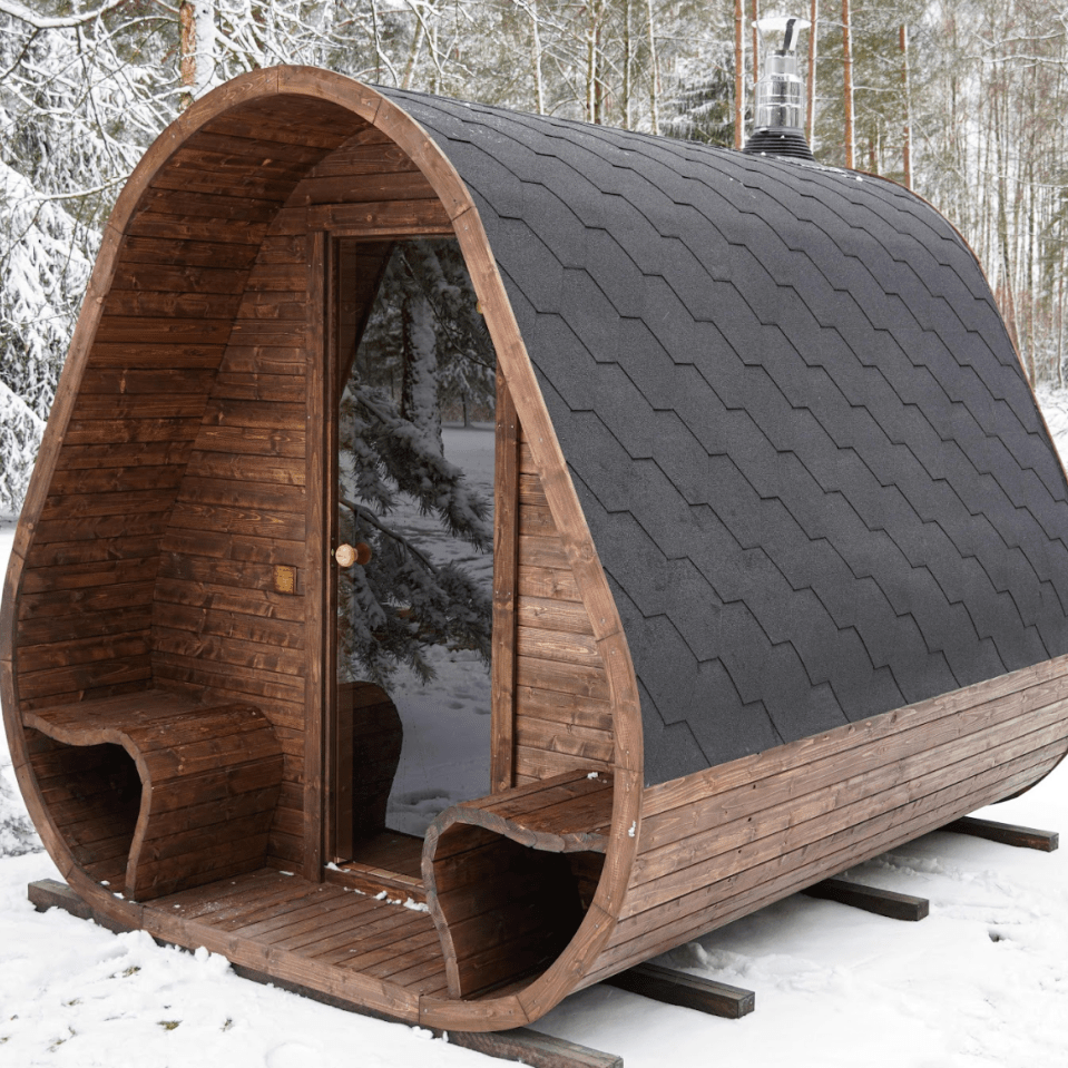 Herkus Grand Outdoor Sauna in
