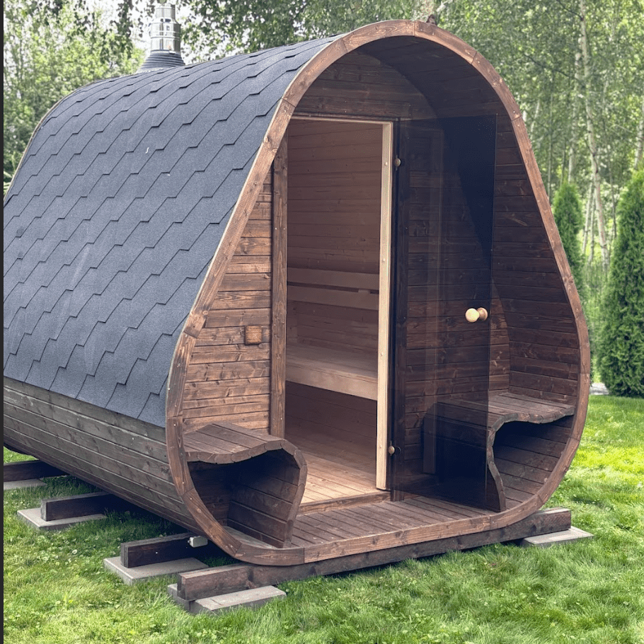 Herkus Grand Outdoor Sauna in