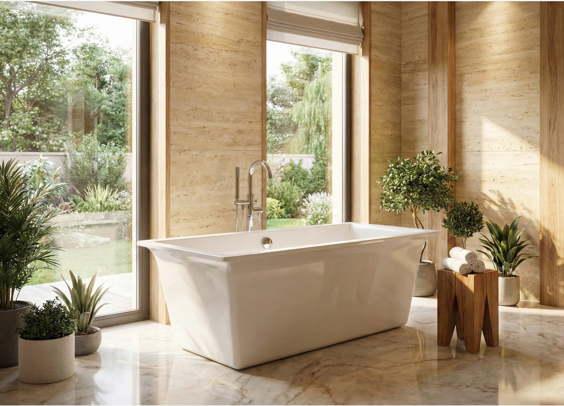 Royce Morgan Hexham Freestanding Bath Tub Classic Roll Top Style