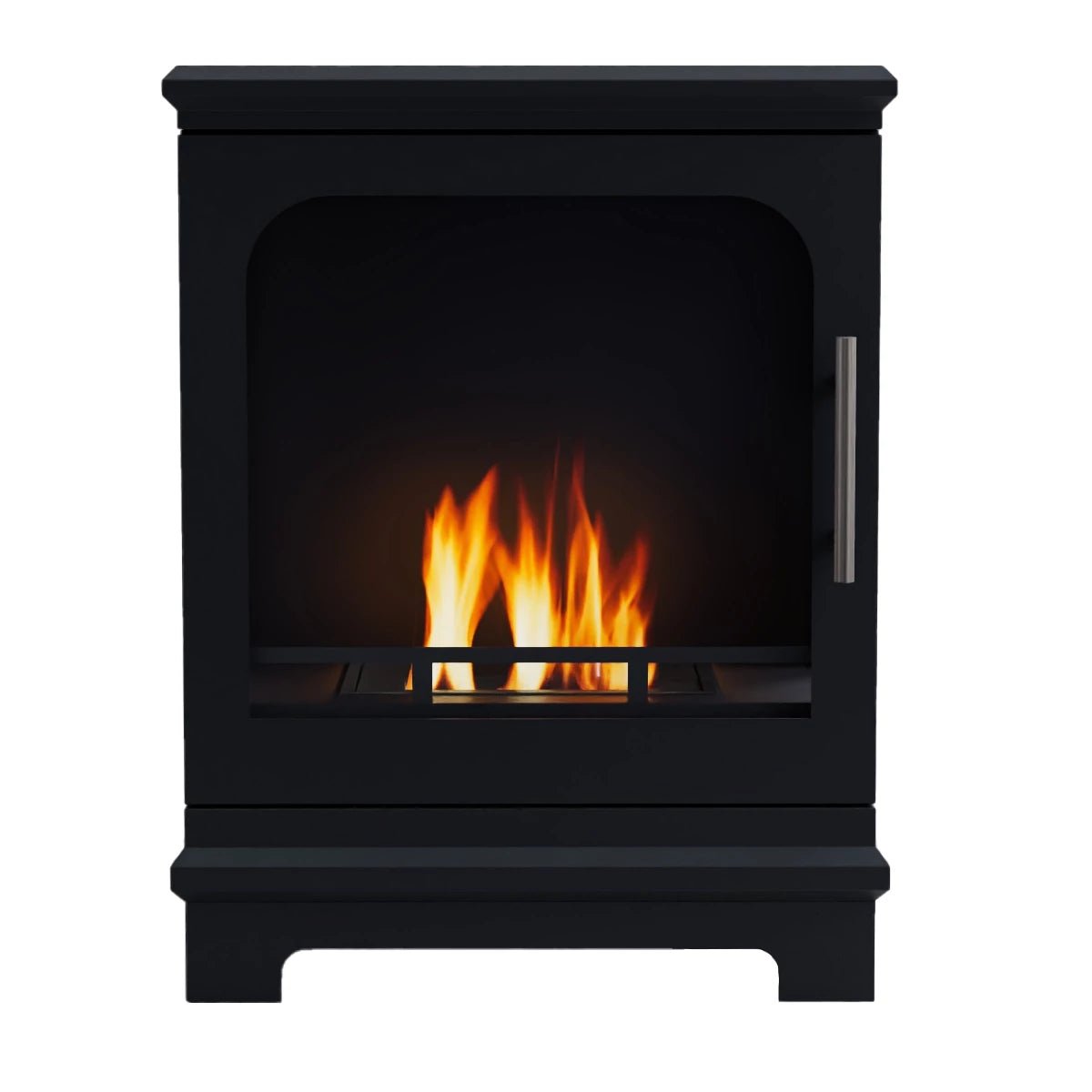 Scandiflames Honolulu Bioethanol Freestanding Fireplace - indoor fireplace - Ice Cold Spice | Grey Beige