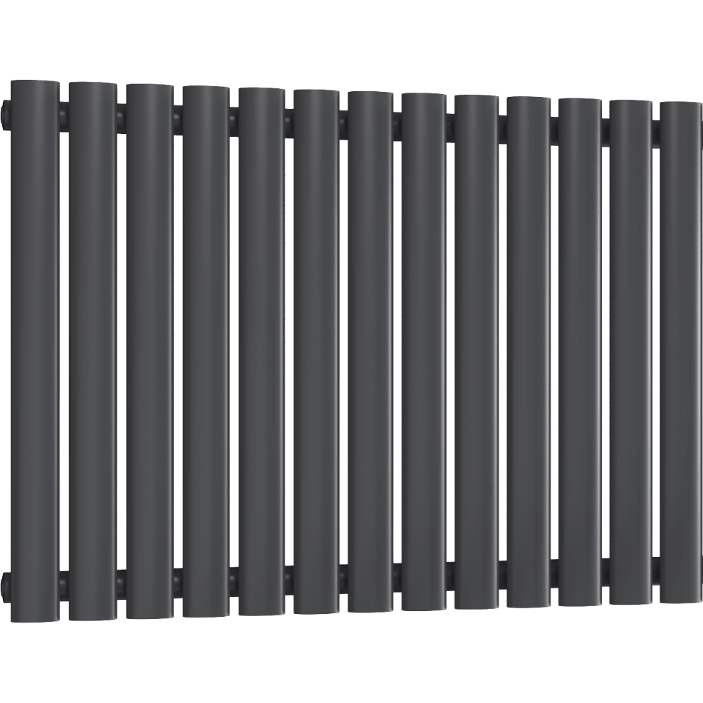 Ice Cold Spice Brooklyn Horizontal Designer Radiator in Anthracite