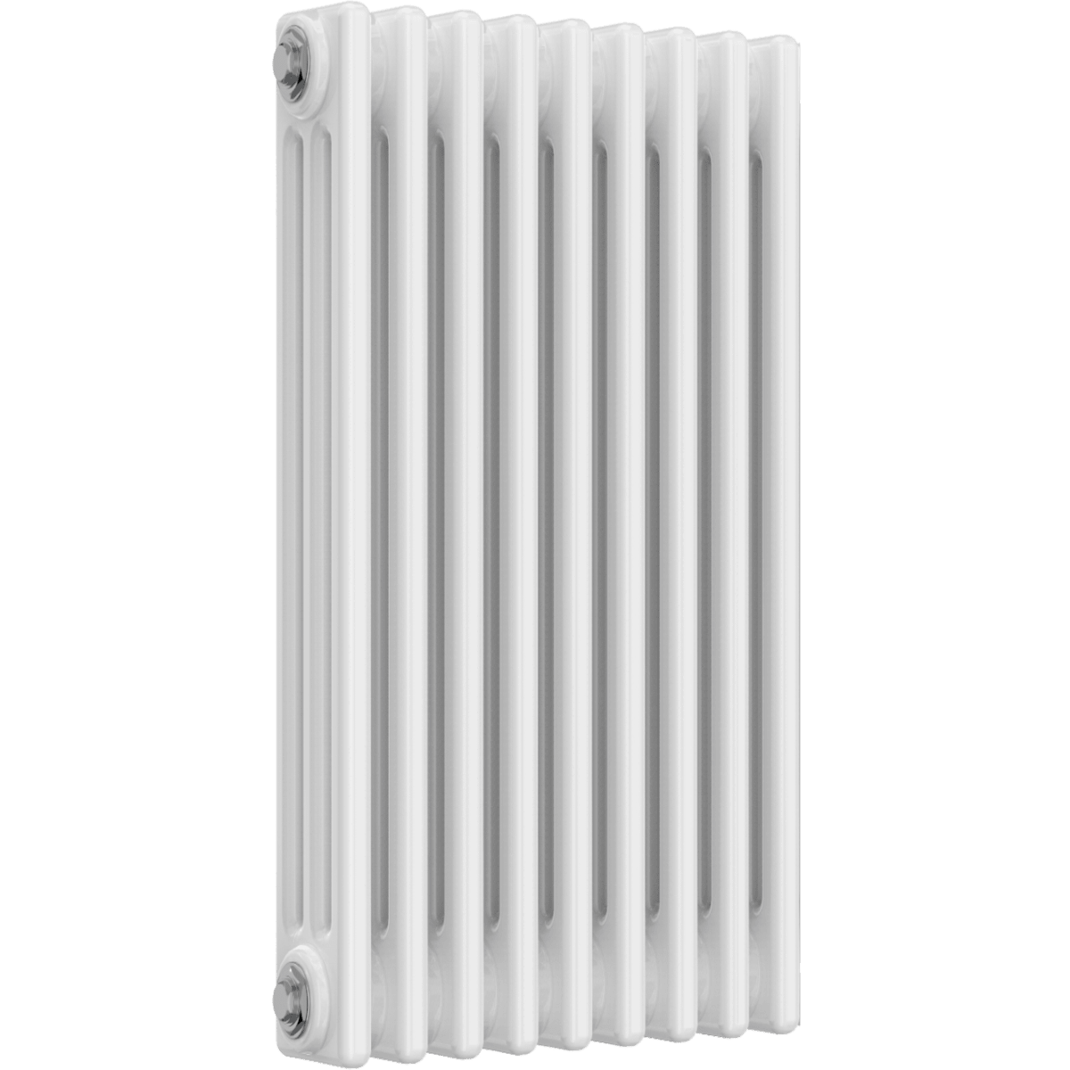 Ice Cold Spice Hudson 3 Column Horizontal Radiator in White