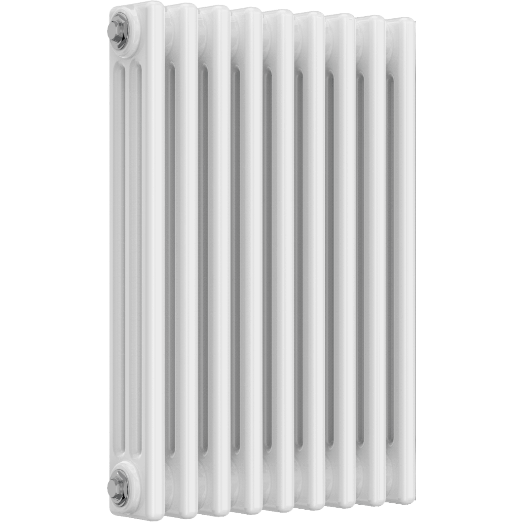 Ice Cold Spice Hudson 3 Column Horizontal Radiator in White