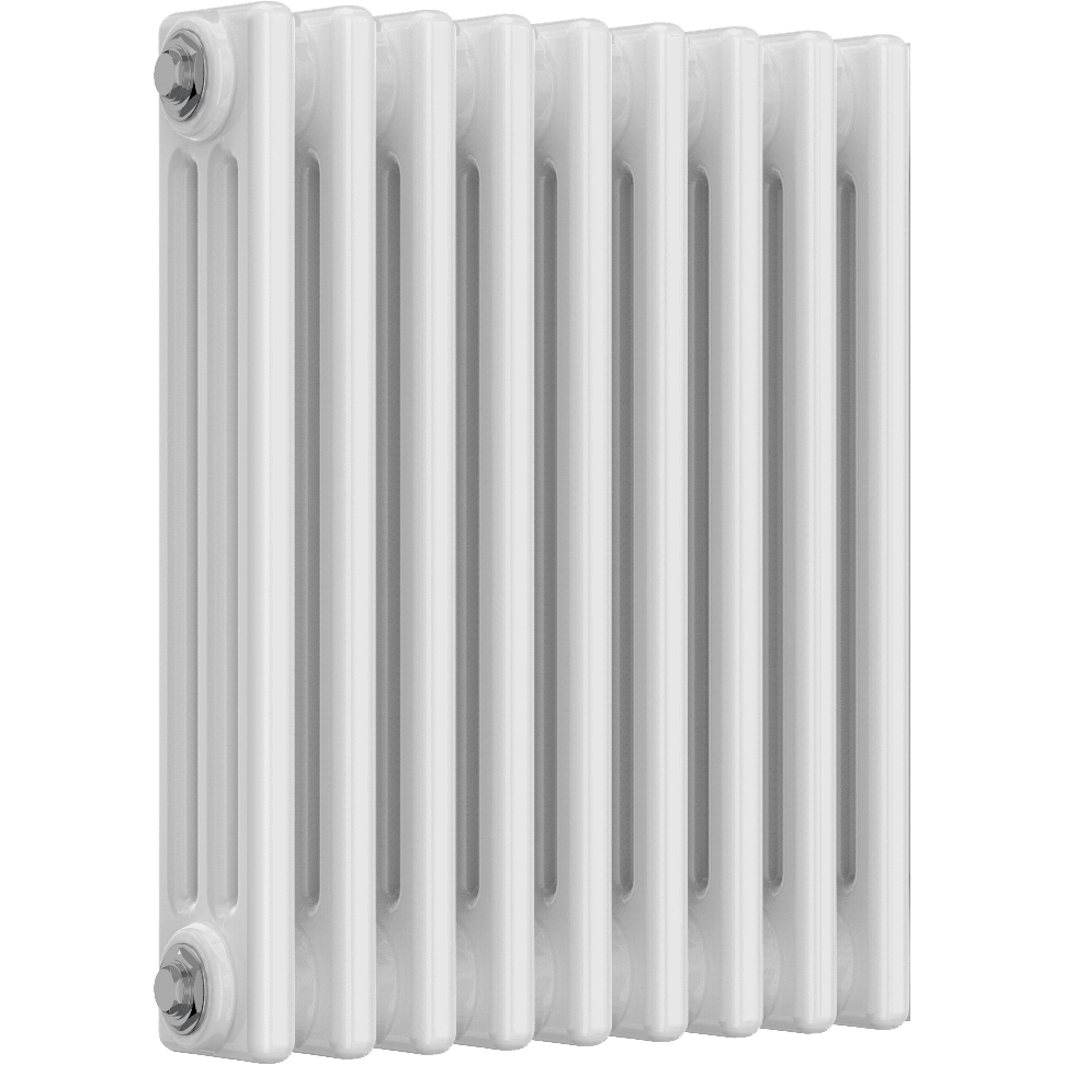 Ice Cold Spice Hudson 3 Column Horizontal Radiator in White
