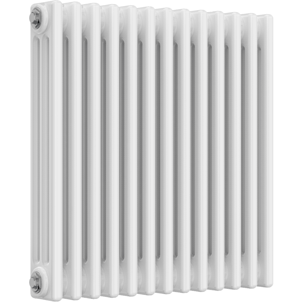 Ice Cold Spice Hudson 3 Column Horizontal Radiator in White