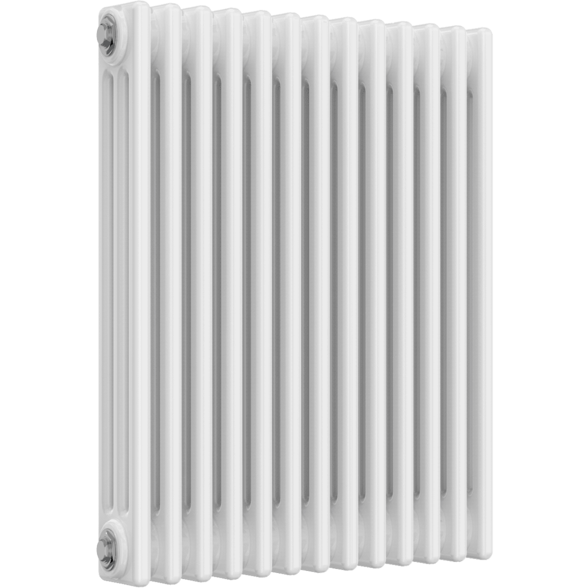 Ice Cold Spice Hudson 3 Column Horizontal Radiator in White