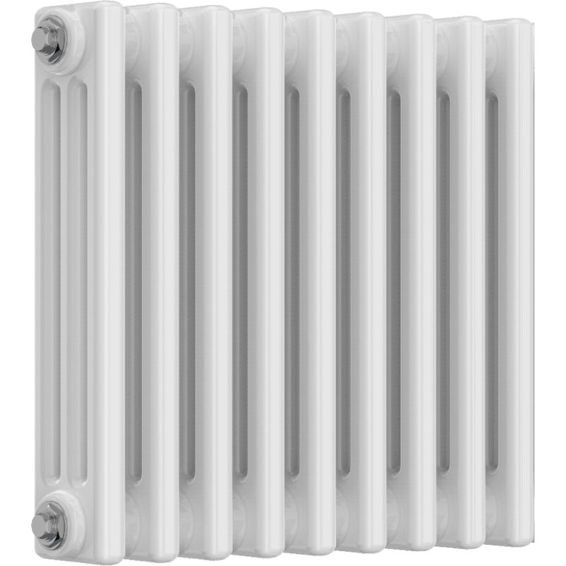 Ice Cold Spice Hudson 3 Column Horizontal Radiator in White
