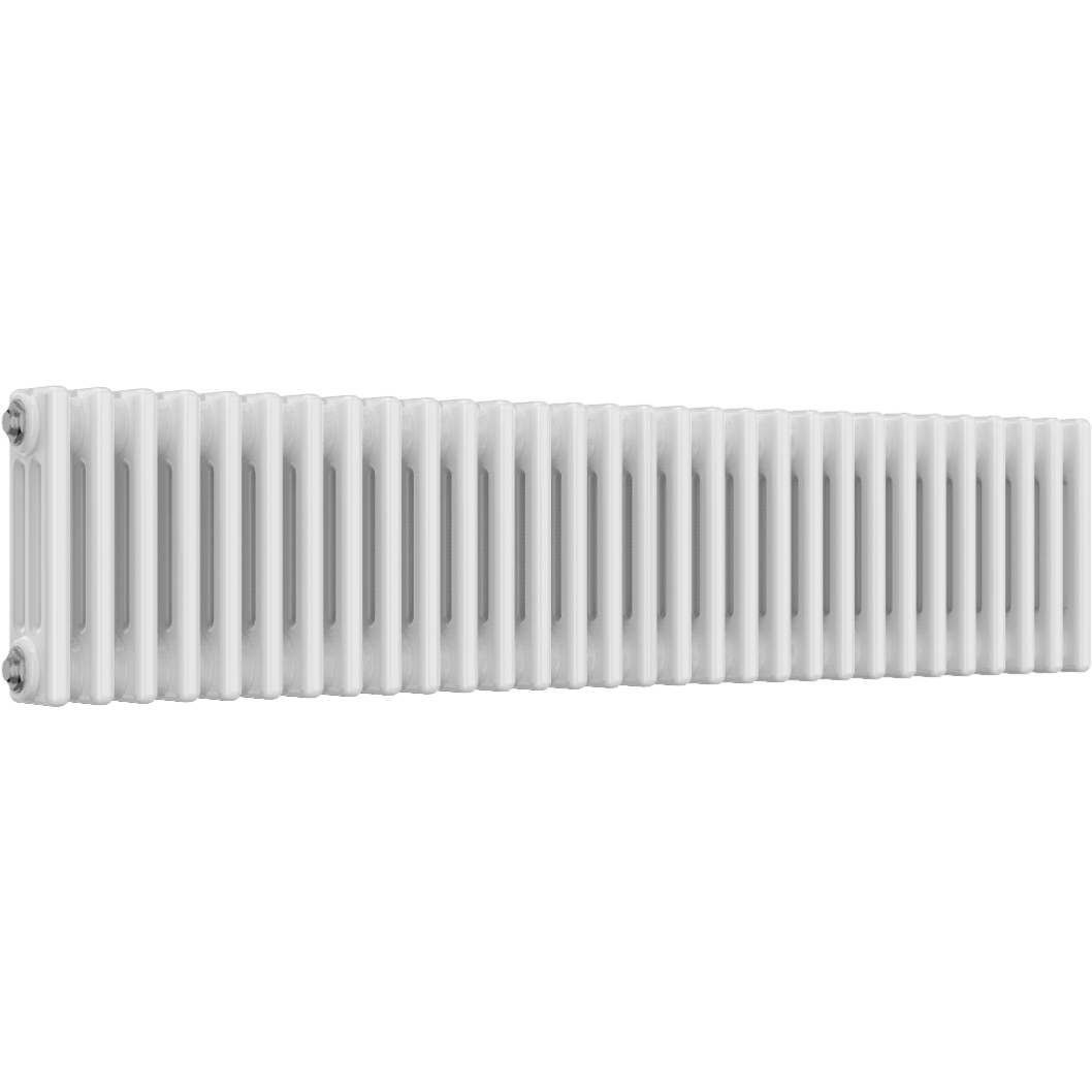 Ice Cold Spice Hudson 3 Column Horizontal Radiator in White