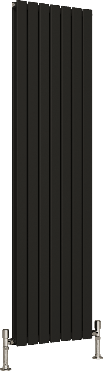 Ice Cold Spice Savannah Vertical Designer Radiator in Black