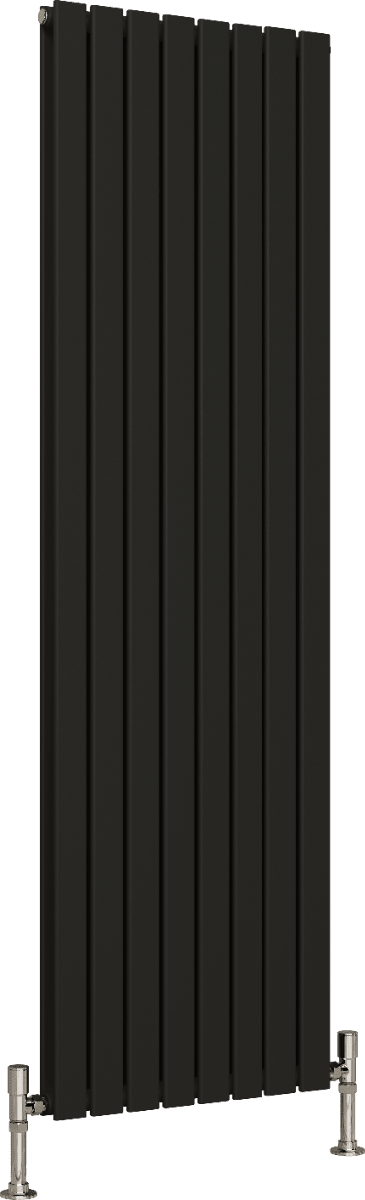 Ice Cold Spice Savannah Vertical Designer Radiator in Black