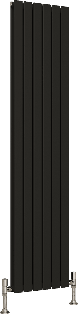 Ice Cold Spice Savannah Vertical Designer Radiator in Black