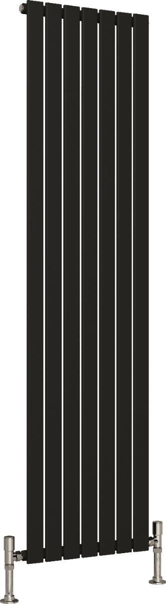 Ice Cold Spice Savannah Vertical Designer Radiator in Black
