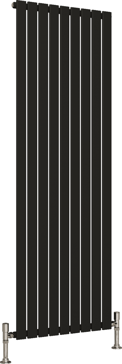 Ice Cold Spice Savannah Vertical Designer Radiator in Black